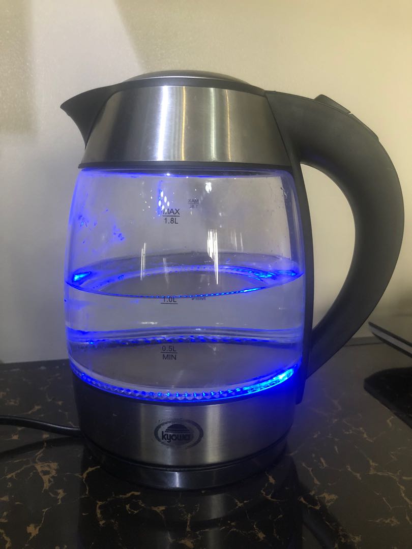 Kyowa 1.8L Glass Body Electric Kettle, TV & Home Appliances, Kitchen