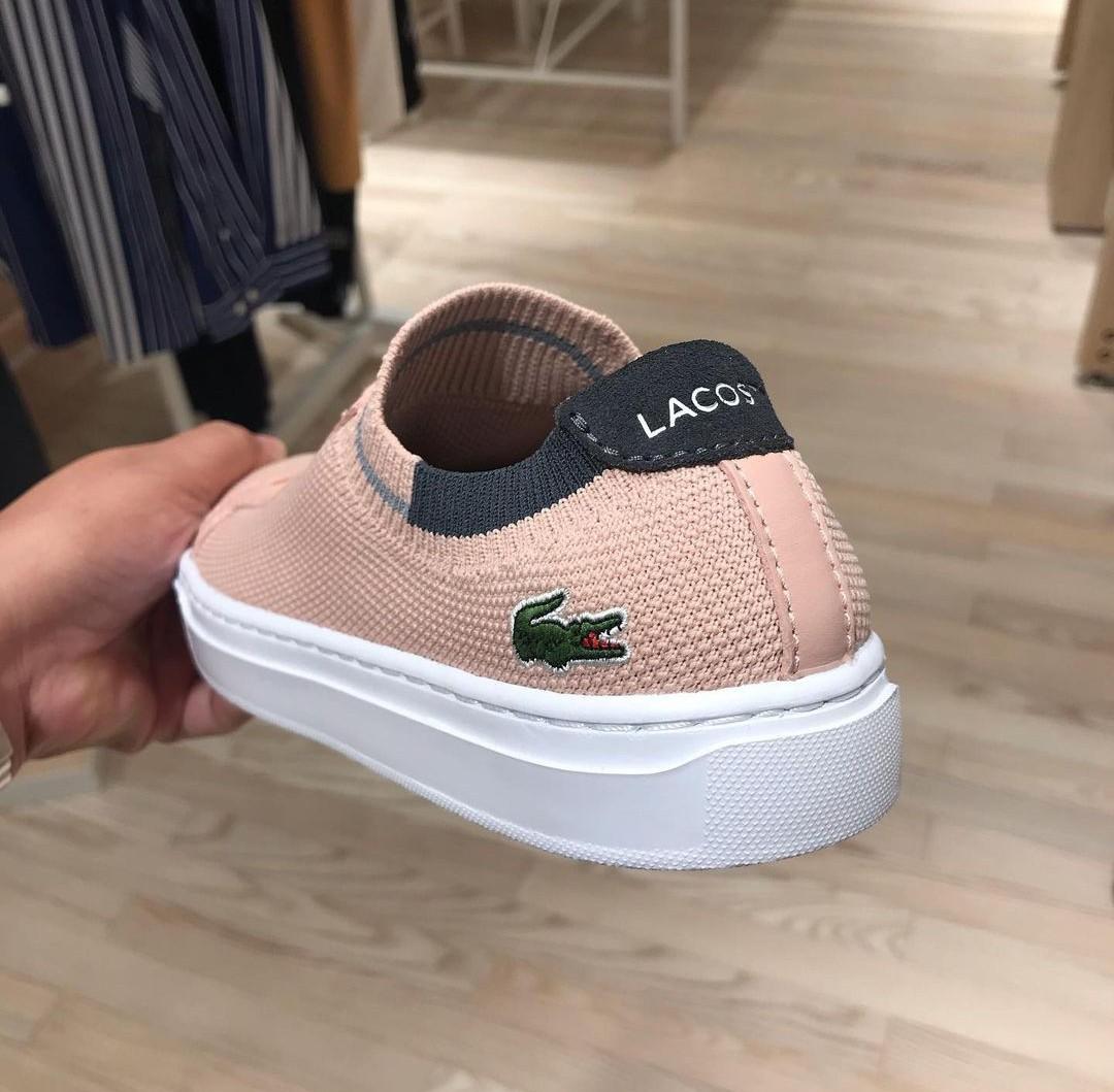 Tennis toile lacoste femme shop