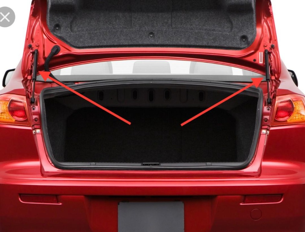 Lancer ex boot damper, Car Accessories, Accessories on Carousell