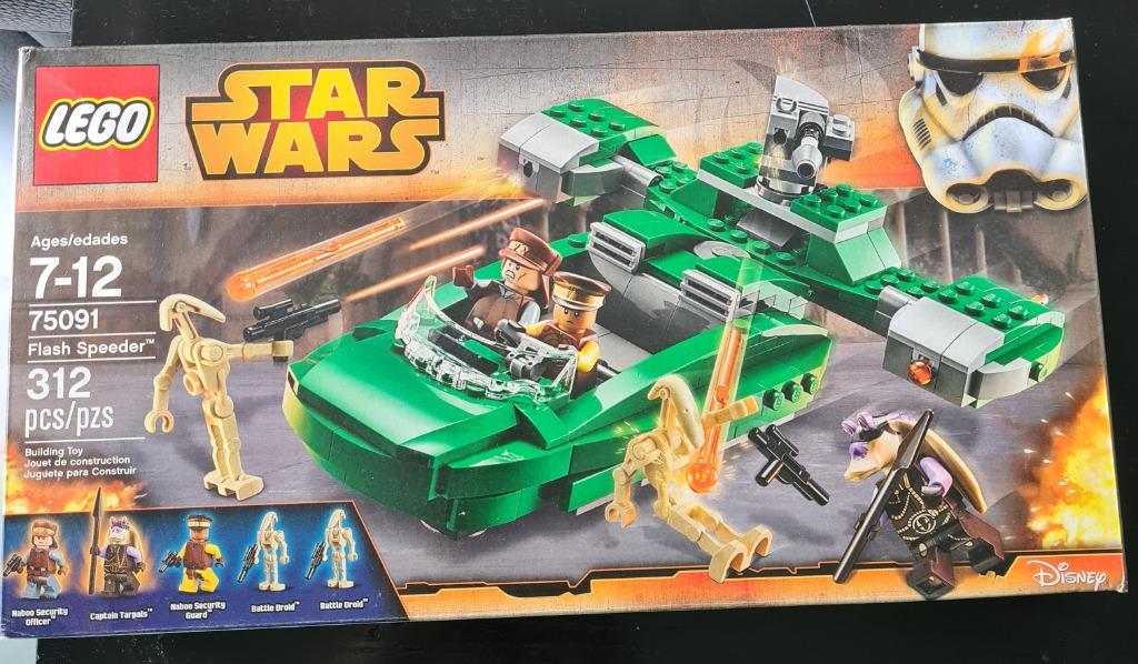 LEGO Star Wars Flash Speeder 75091 Building Kit Hobbies Toys