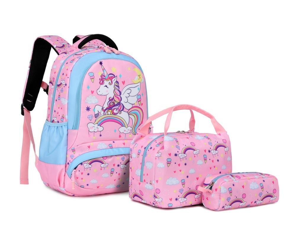 Unicorn school bag set online
