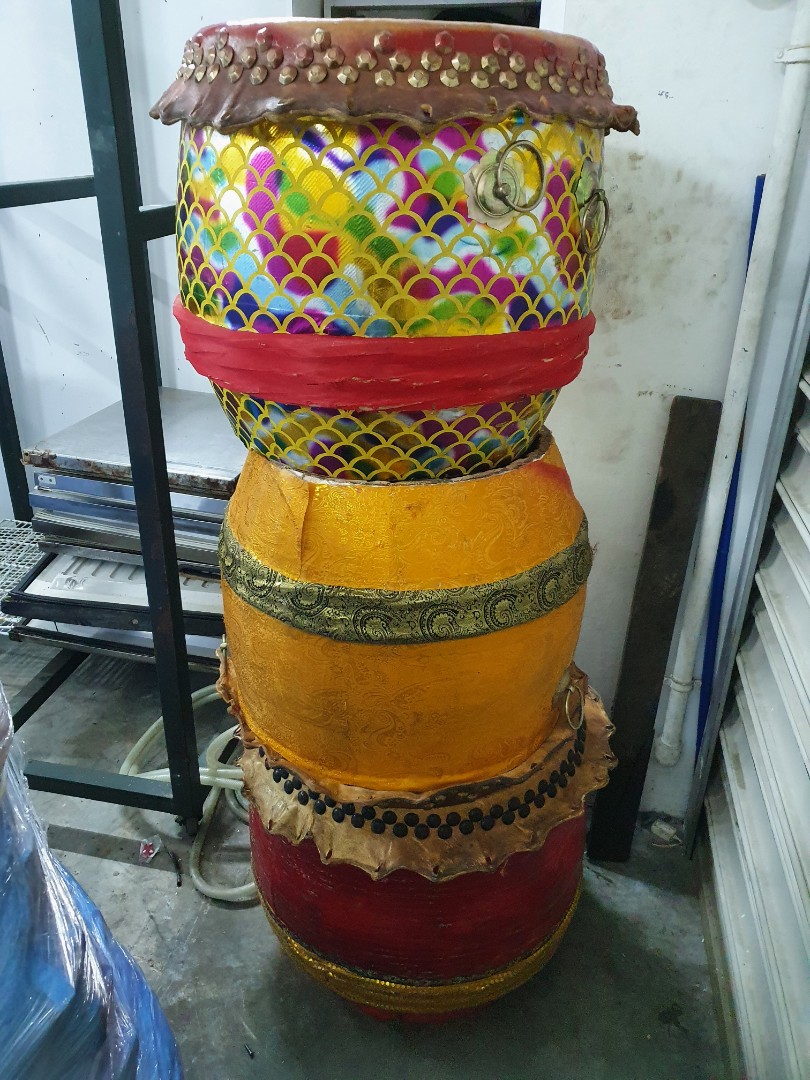 lion dance drum, Hobbies & Toys, Music & Media, Musical Instruments on