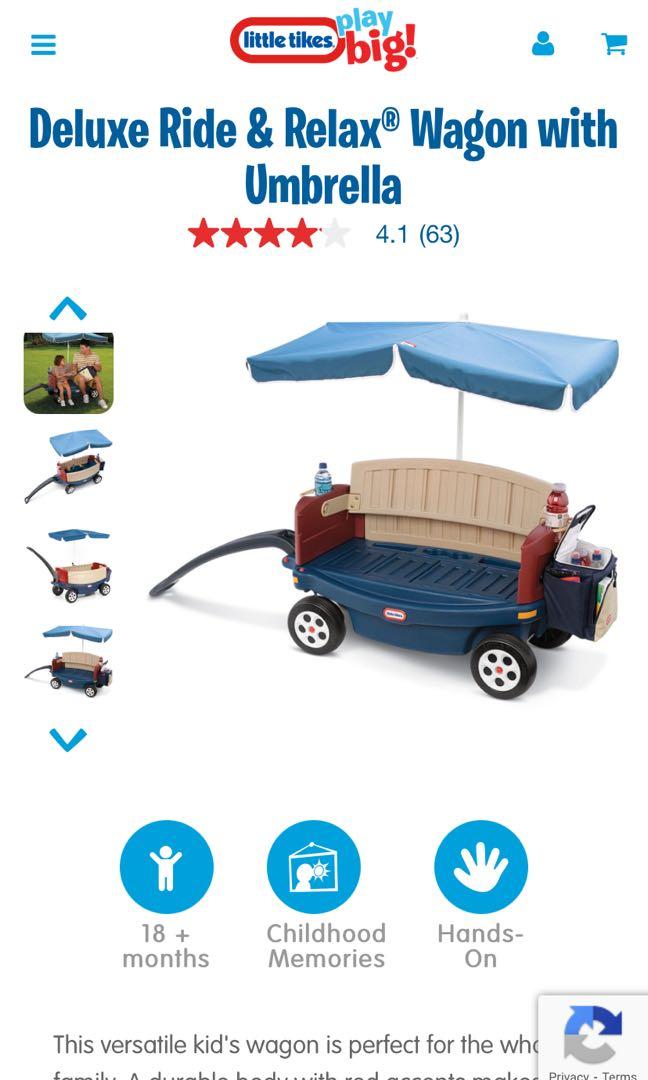 Little tikes ride and relax top