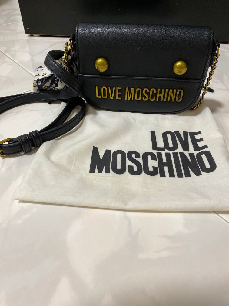 moschino sling bag