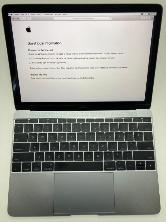 macbook retina 2017 12 inch