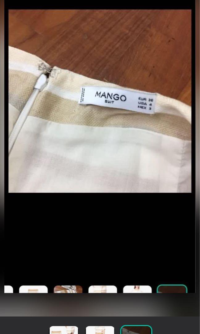 Mango Suit (Category: Dresses) located in Muntinlupa City. Submitted by goblinsbrideph (Listing ID 1065372000, Image 3). Description: Used once only! .