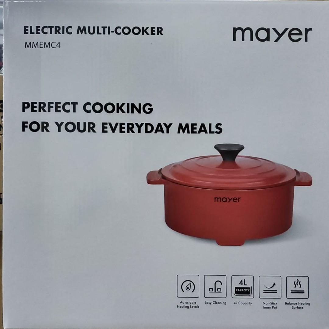 Mayer electric multi cooker clearance
