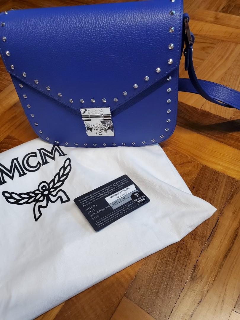 Mcm patricia clearance hobo bag