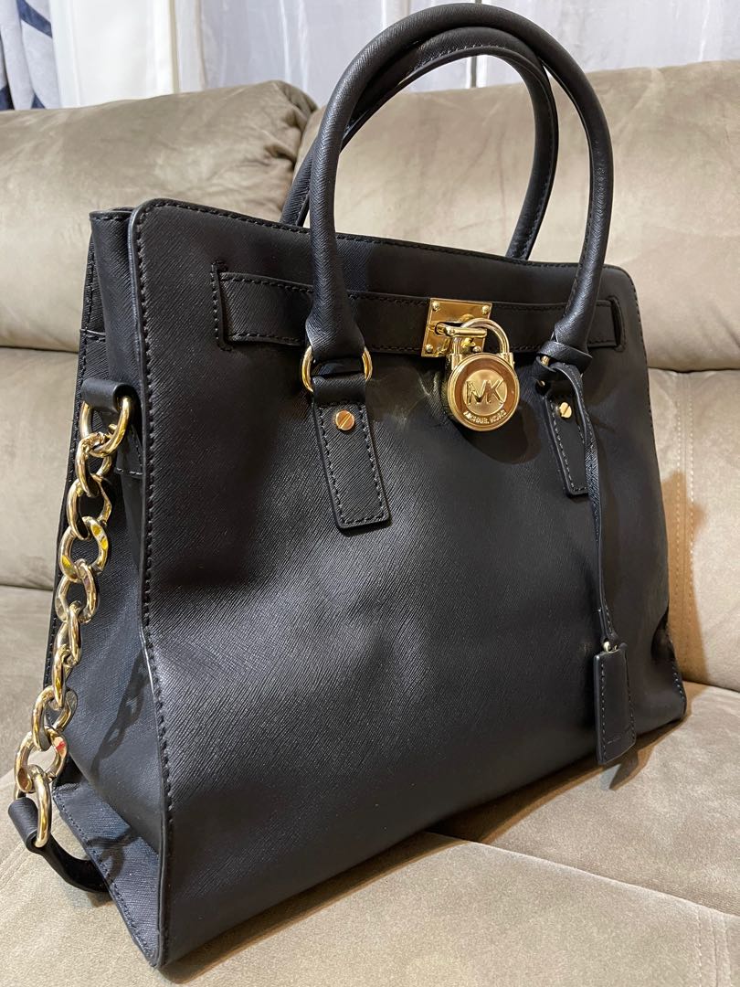 Michael kors hamilton saffiano large sale