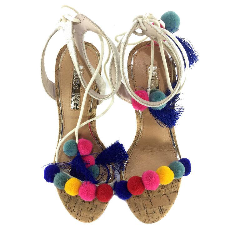 Kurt geiger pom pom shoes sale