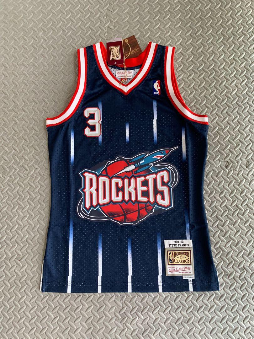 steve francis jersey mitchell and ness