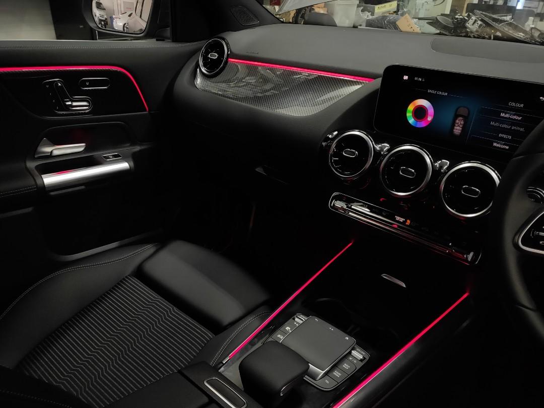 New Mercedes Gla 0 Ambient Light Car Accessories Accessories On Carousell