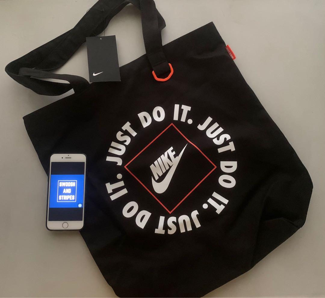 Authentic Nike Tote Bag Large, Women's Fashion, Bags & Wallets, Tote Bags  on Carousell