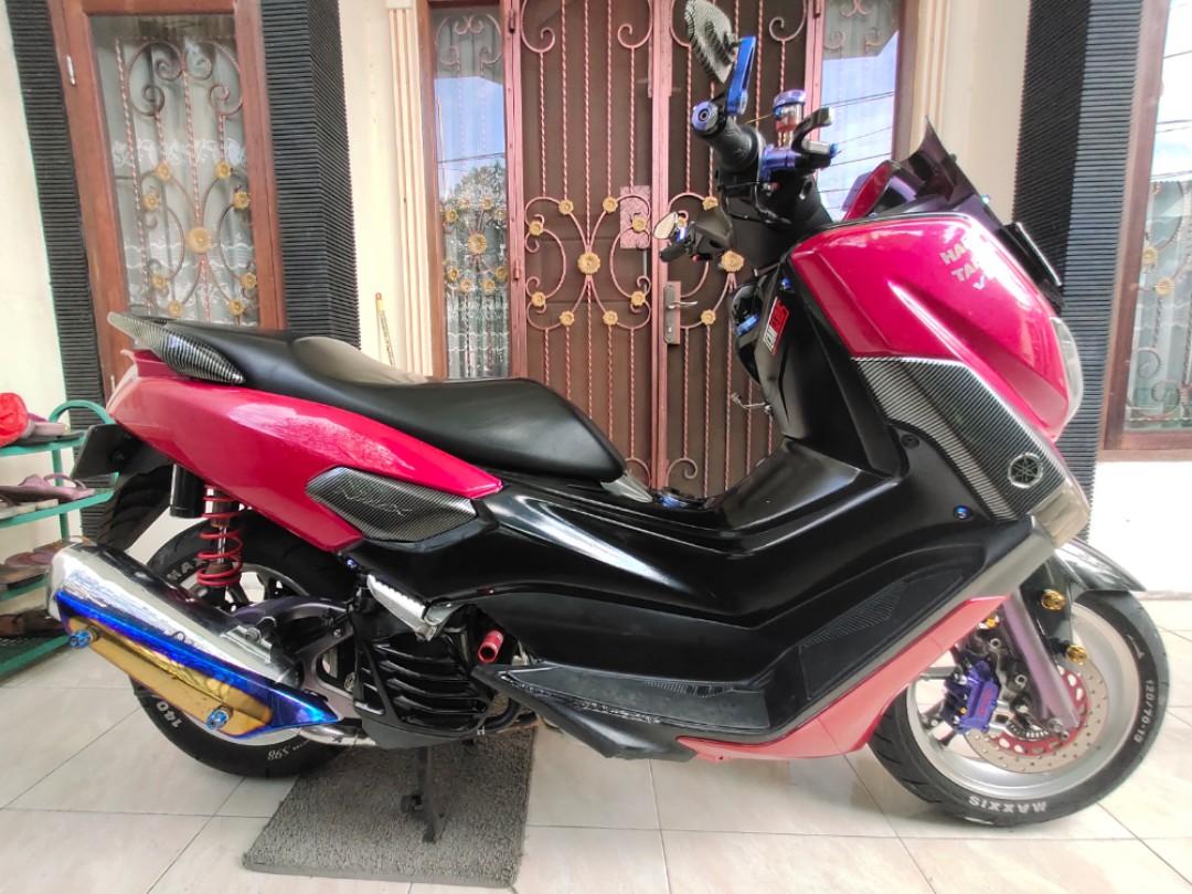 Nmax 2016 Modif Nomer Cantik, Motor di Carousell