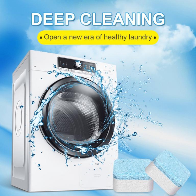 ODOROKU 30 Cubes Washing Machine Cleaner Effervescent Tablet ...