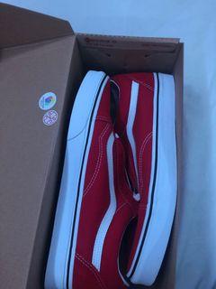 Old Skool Red Vans