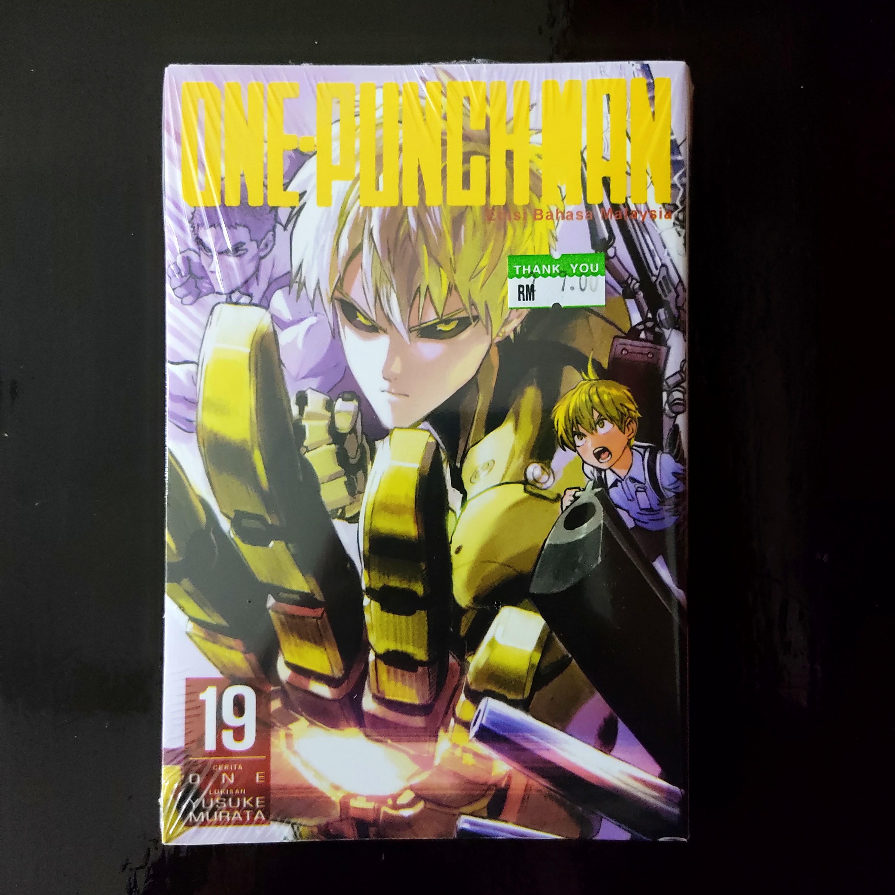 One Punch Man Komik Ep 19 Bahasa Melayu Books Stationery Comics Manga On Carousell