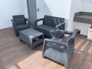 Keter california sofa discount set