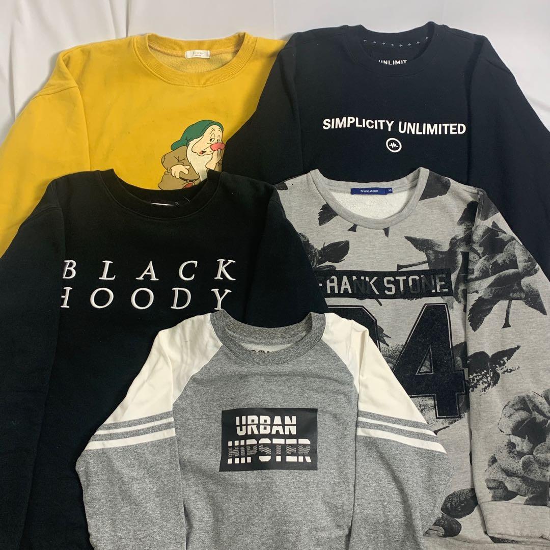 Paket Usaha Thrift Crewneck (A), Fesyen