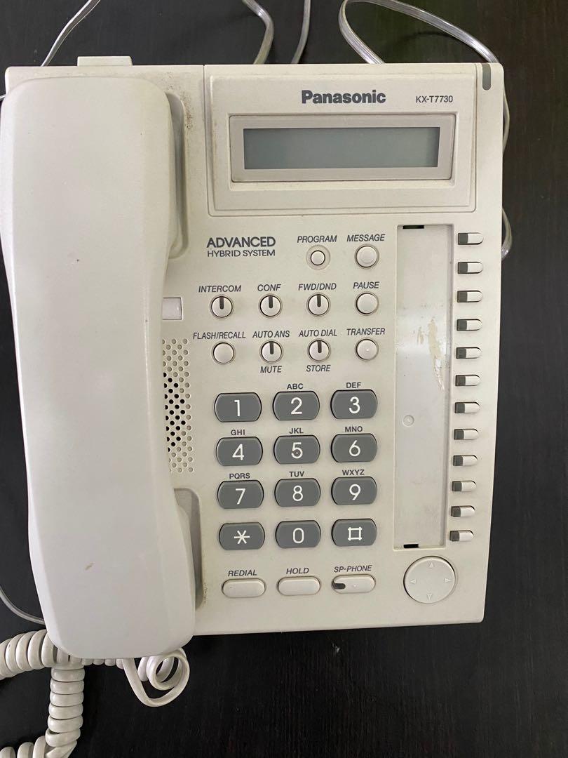 Panasonic Kx T7730 Phone Tv Home Appliances Tv Entertainment Tv Parts Accessories On Carousell