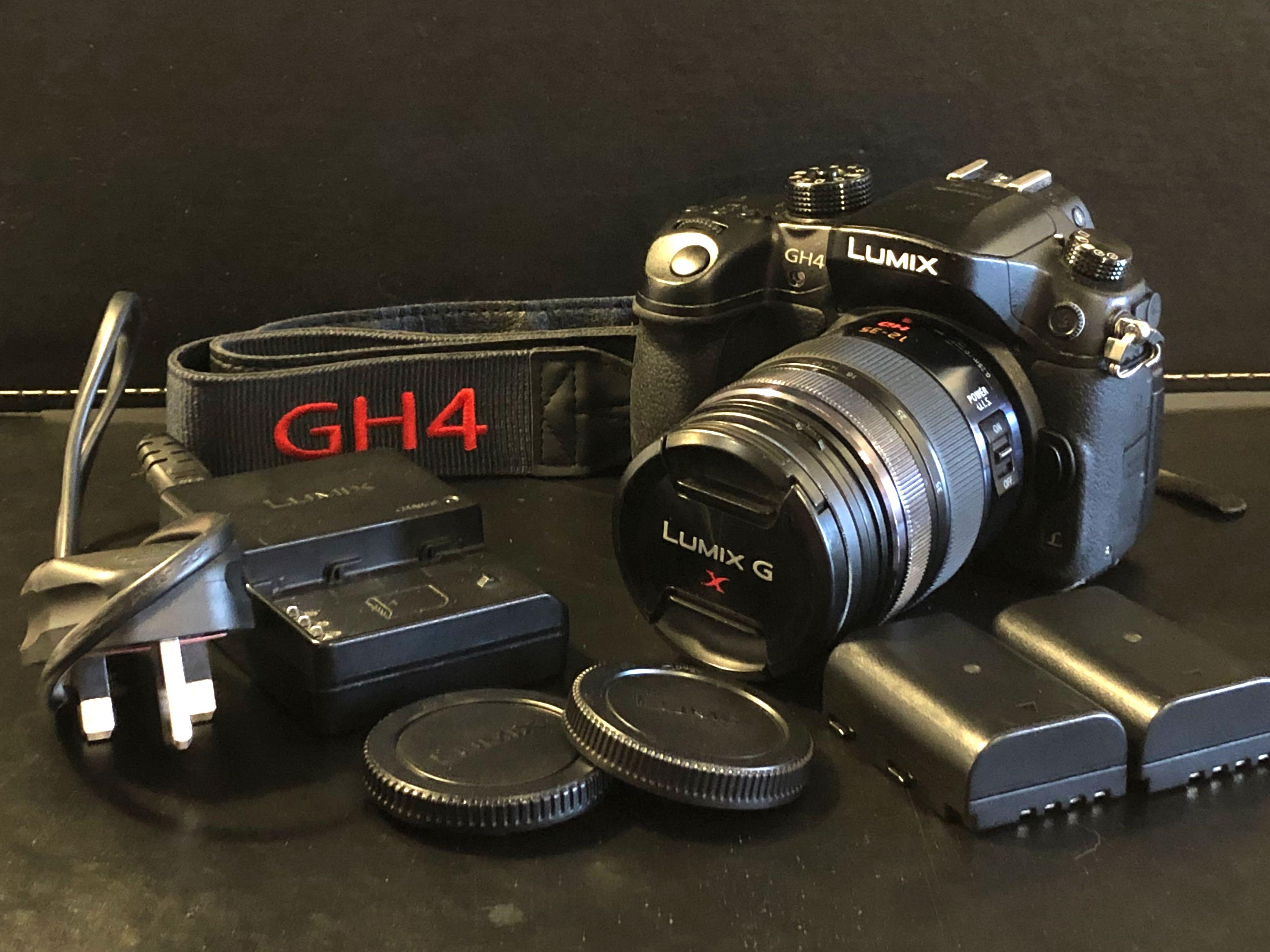 Panasonic Lumix GH4 Mirrorless 4K DSLR Camera Set A + 1235mm f.28, Photography, Cameras on