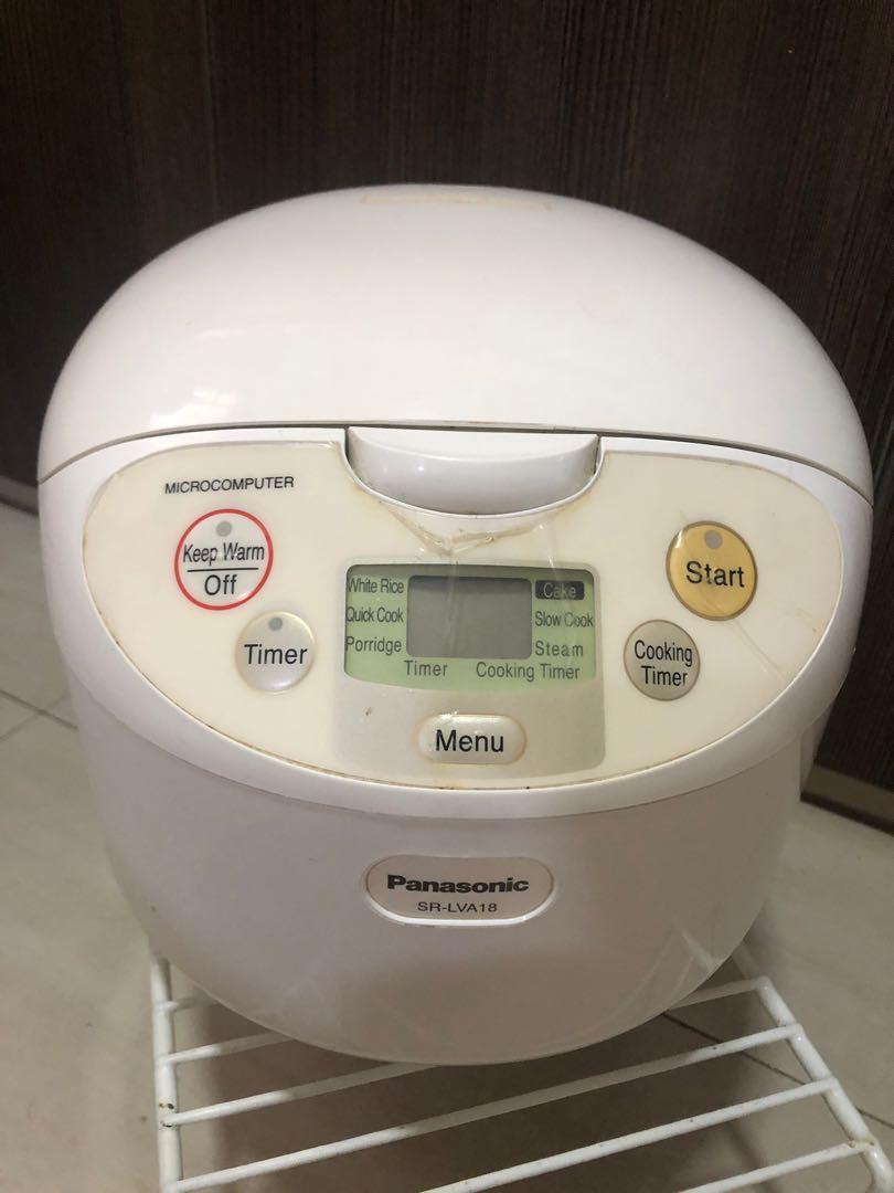 Panasonic Rice Cooker 1.8L with Cake Baking Function SRLVA18, TV & Home