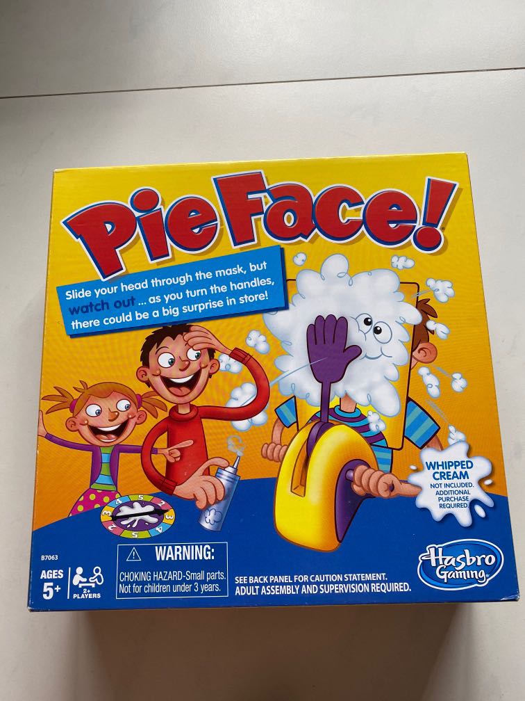 Pie Face Game, Hobbies & Toys, Toys & Games on Carousell