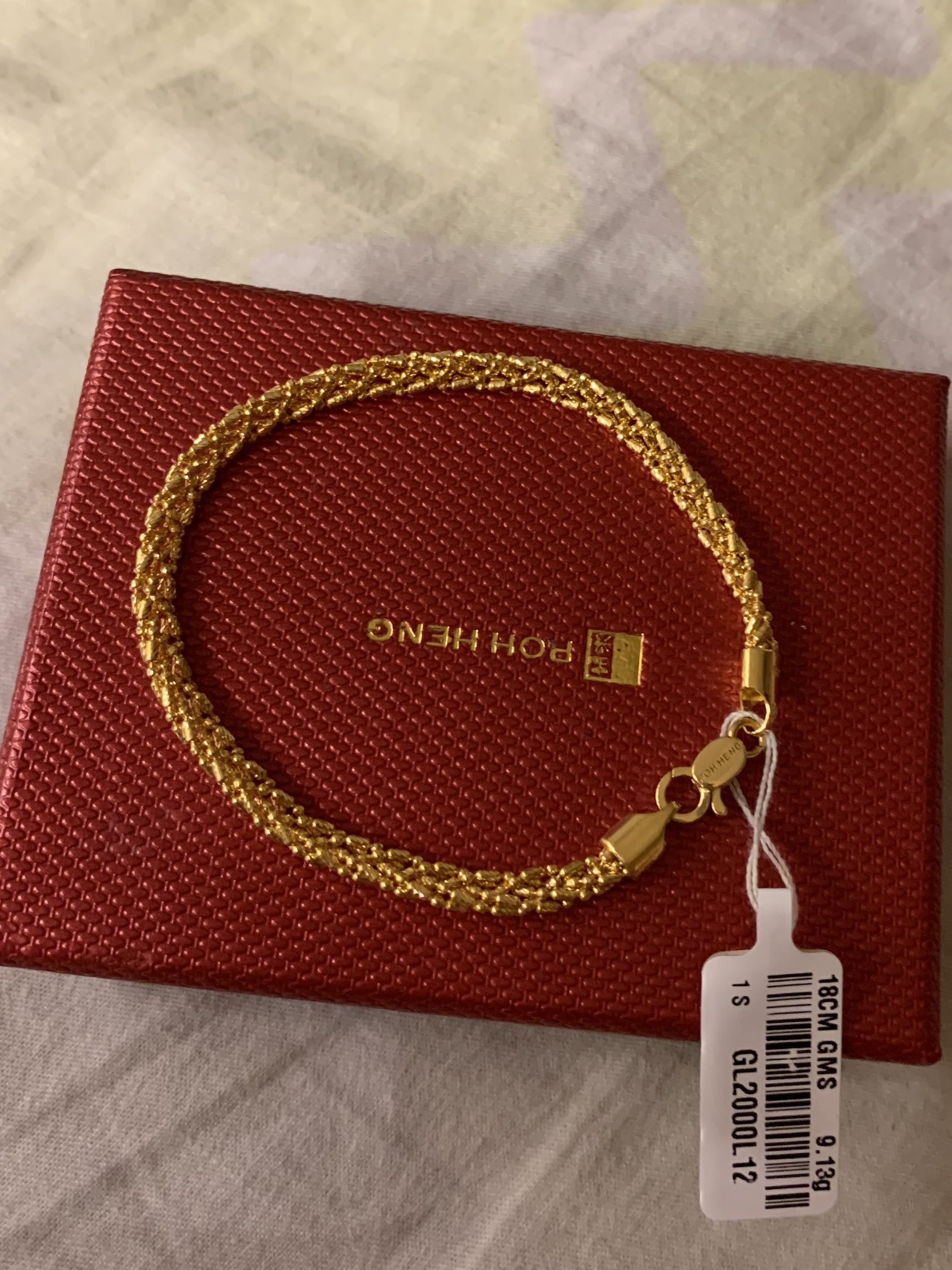 Poh heng hotsell 916 gold price