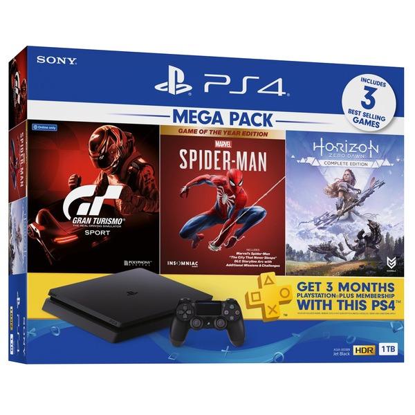 Ps4 Slim Mega Bundle Pack 1tb Video Gaming Video Game Consoles Playstation On Carousell