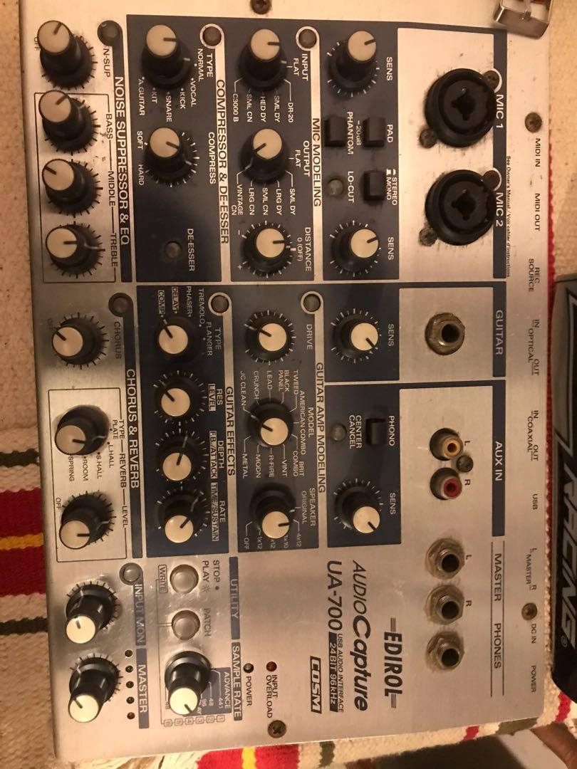 EDIROL AUDIO capture UA 700 rpagrimensura .ar