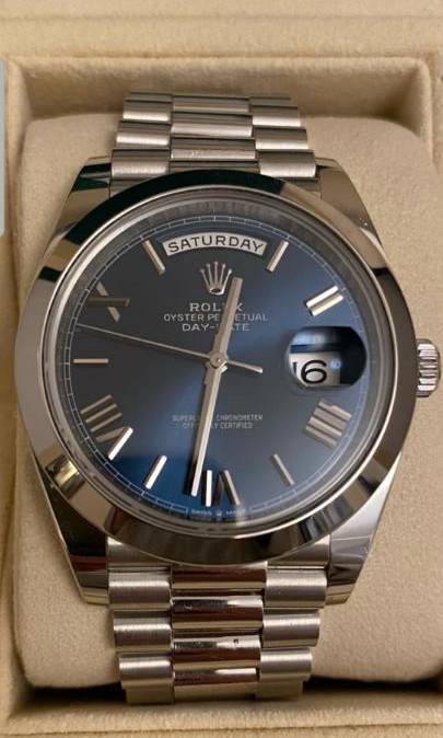 rolex day date titanium