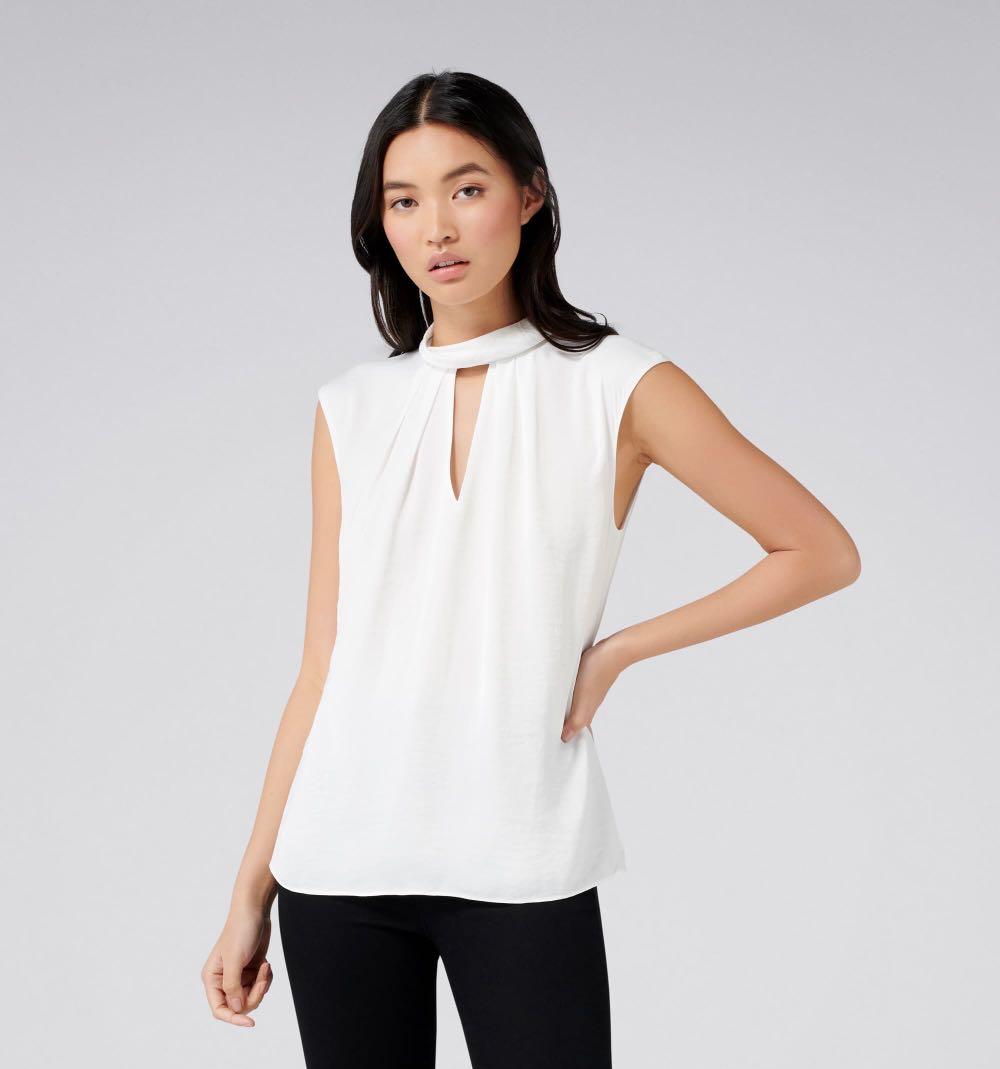 formal sleeveless tops