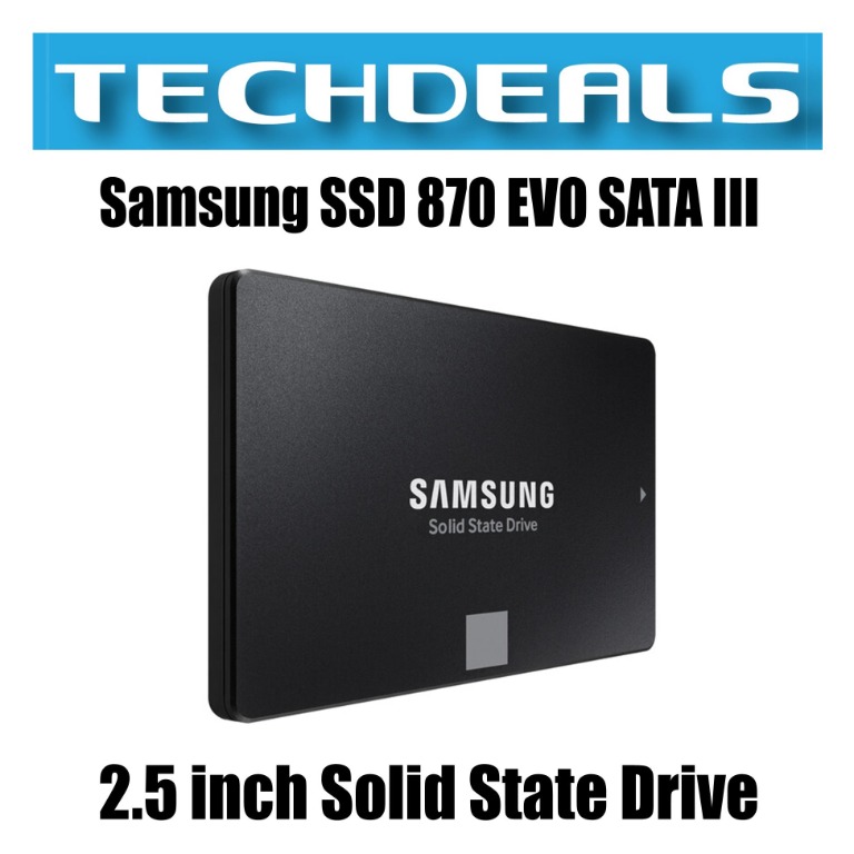 samsung ssd 870 evo sata iii 2 5 inch solid state drive 250gb 500gb