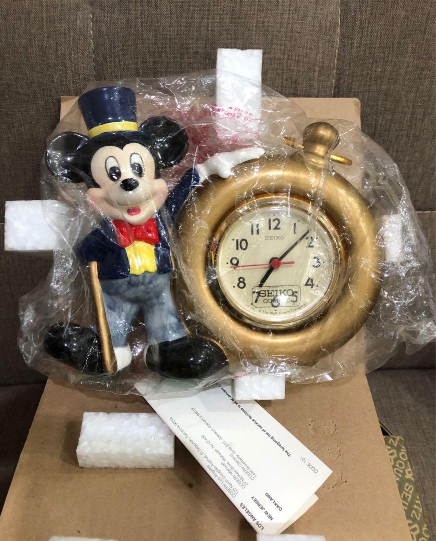 Seiko Mickey Mouse Clock, Hobbies & Toys, Memorabilia & Collectibles,  Vintage Collectibles on Carousell