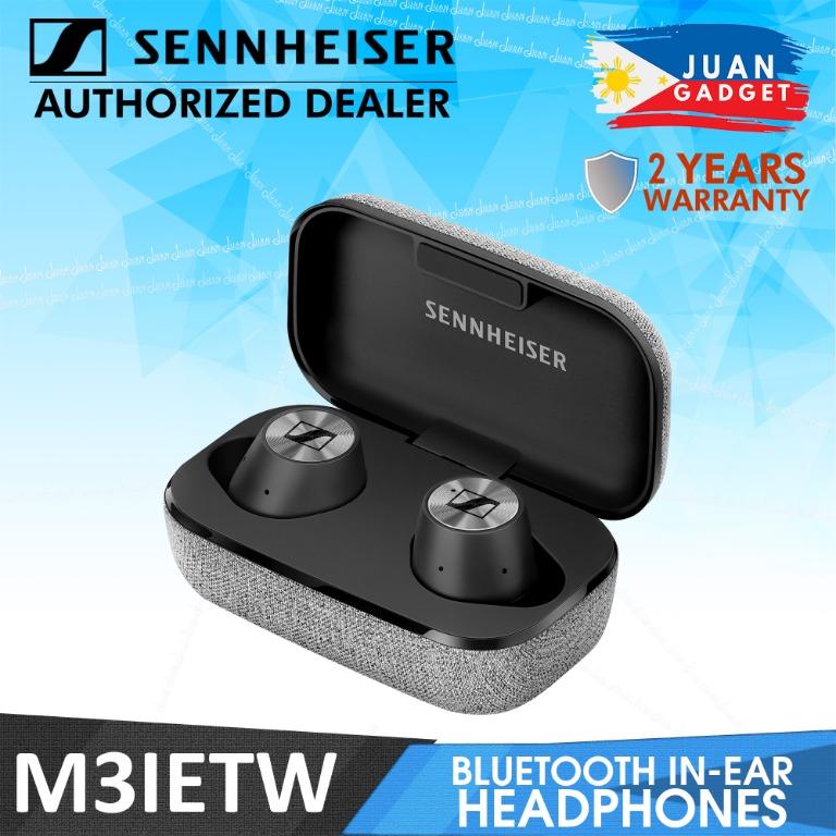 sennheiser momentum true wireless bluetooth earbuds with fingertip touch control