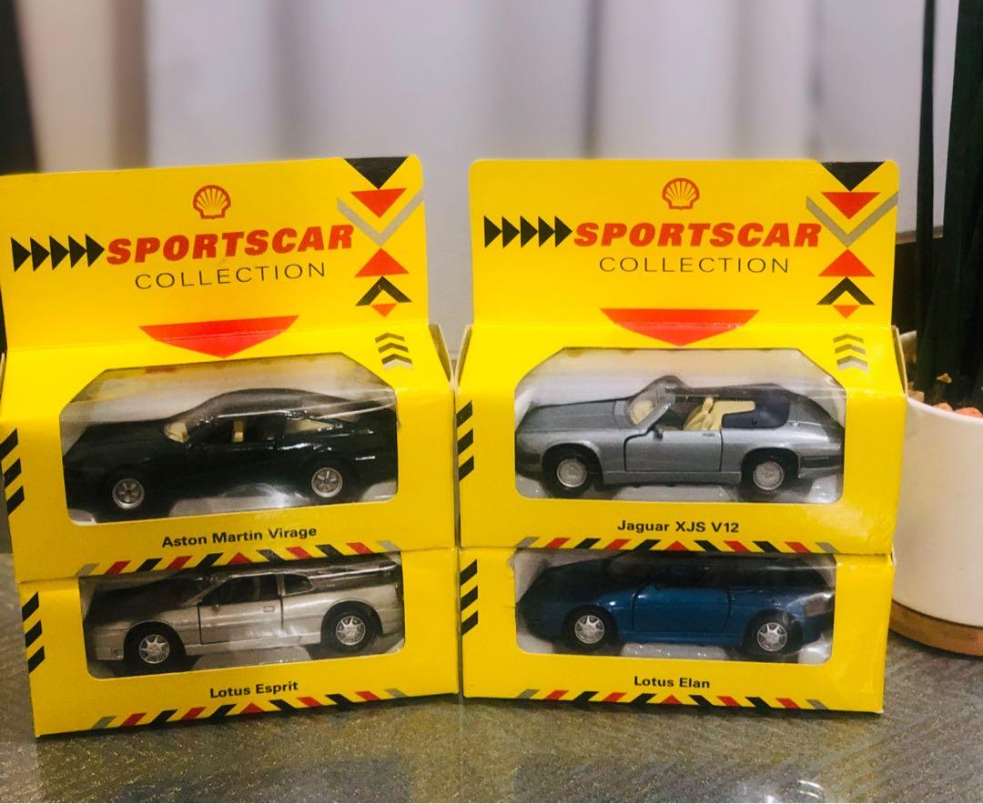 Shell Maisto Sportscar Collection (Category: Vehicle & Diecast Models) located in Taguig. Submitted by erczzone (Listing ID 1065422756, Image 3). Description: Shell Maisto Sportscar Collection Scale 1:43 Set of 8 Die cast 1991 UK Release Sealed Lamborghini Diablo Lotus Esprit Aston Martin Virage BMW 850i Jaguar XJS V12 Porsche 911 Speedster Lotus Elan Ferrari 348ts .