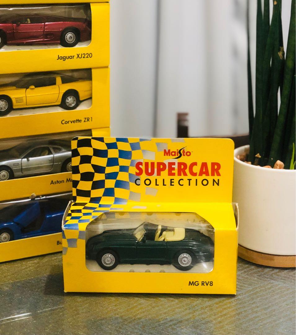Maisto supercar collection mg rv8 cheap