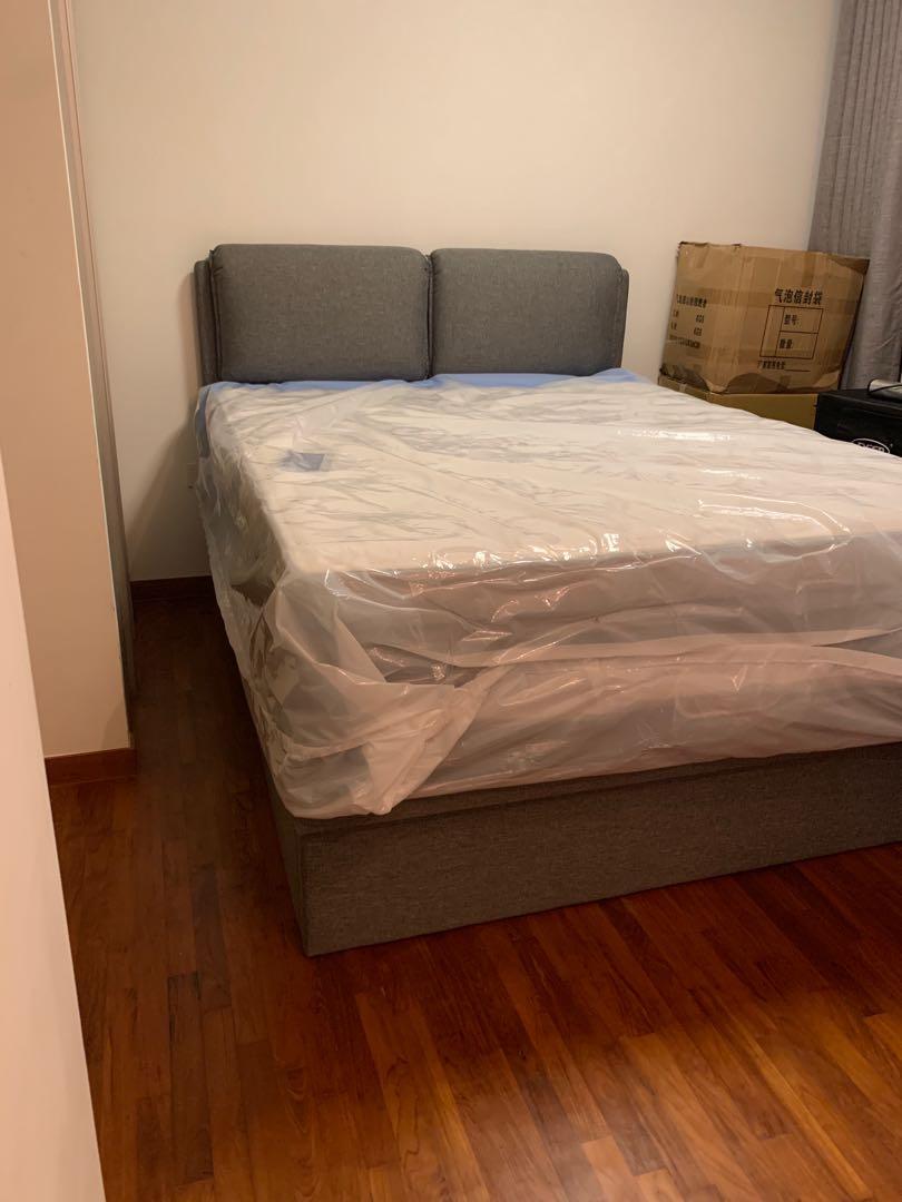 Simmons storage outlet bed frame