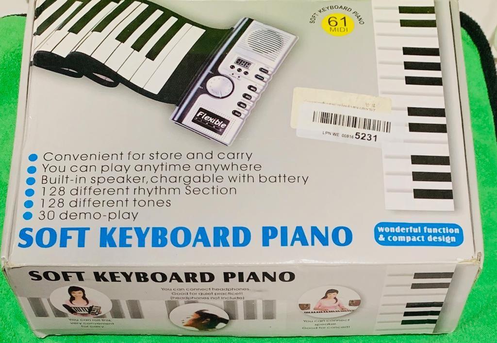Soft keyboard piano 61 midi top