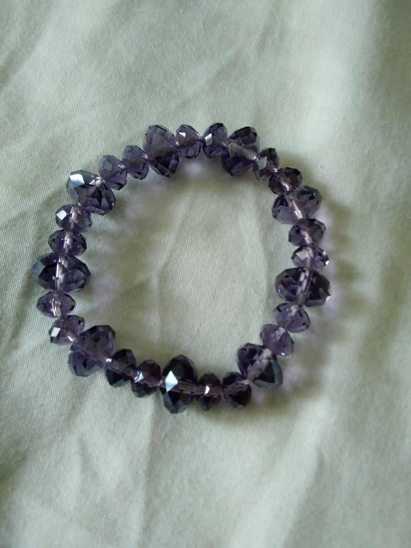 Swarovski amethyst bracelet on sale