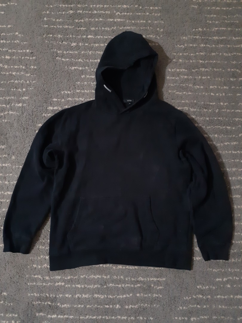 Top ten korea brand hoodie hooded plain black sweater sweat shirt