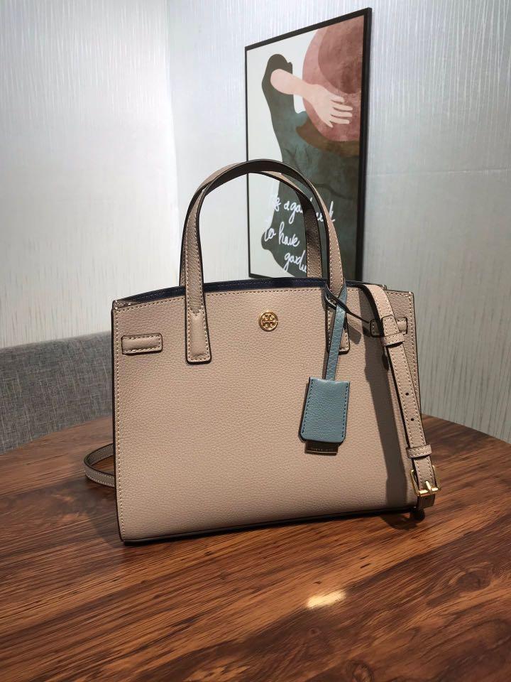 Tory Burch Robinson Small Top Handle Satchel Bag, Women's Fashion, Bags &  Wallets, Purses & Pouches on Carousell