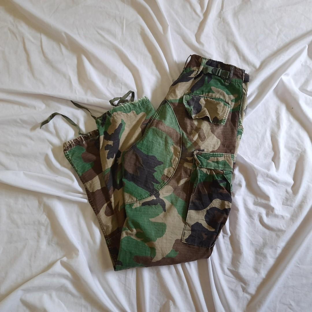 Buy LINGMIN Mens Outdoor Woodland Military Cargo Pants Camo Combat Pockets  Work Pants at Amazonin