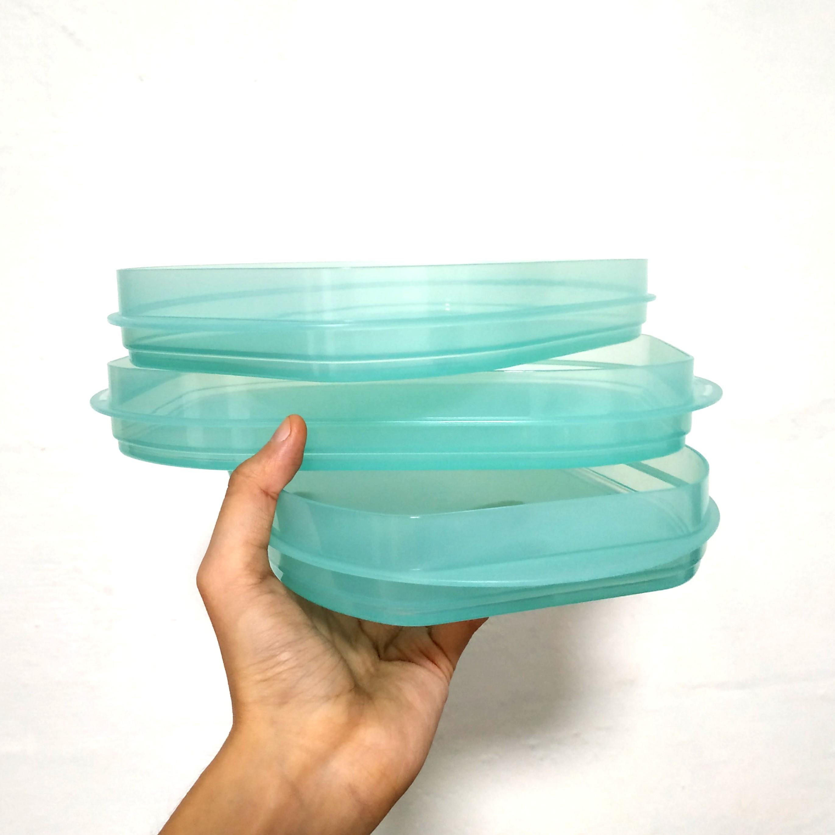 Tupperware Fridge Stackables Deli Meat Keeper Stacking Trays