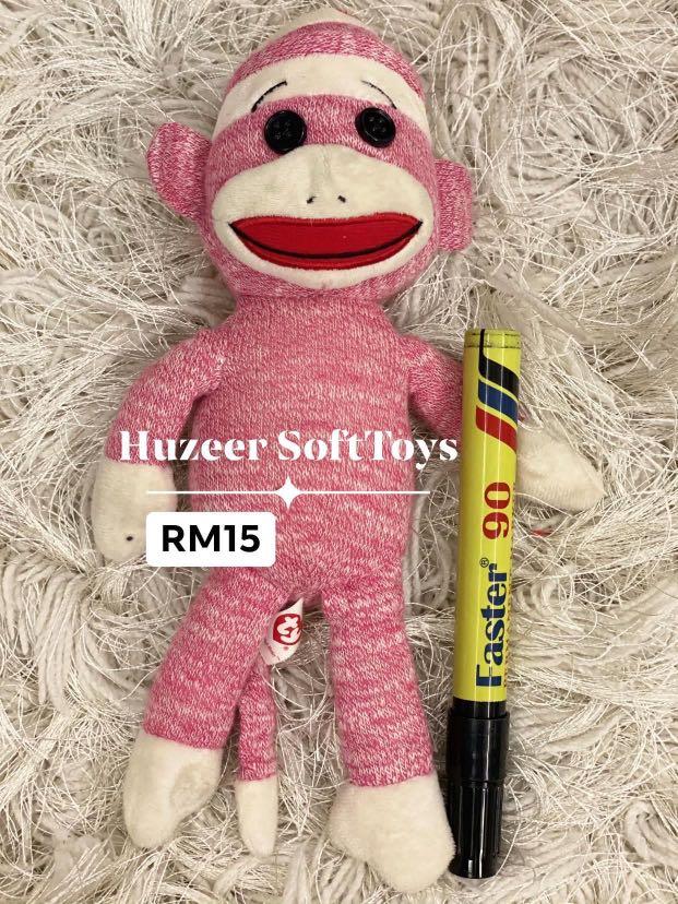 TY sock monkey