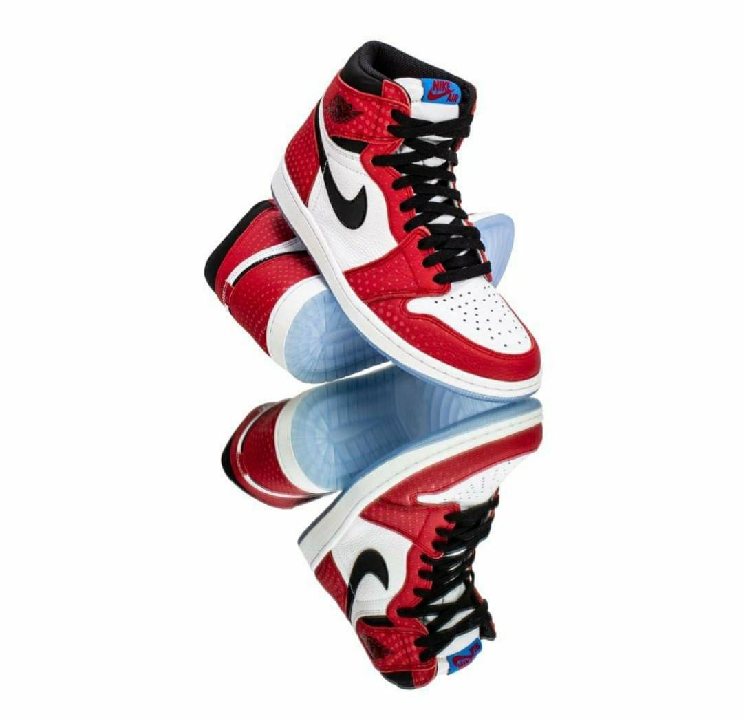 spiderman jordan 1 2018