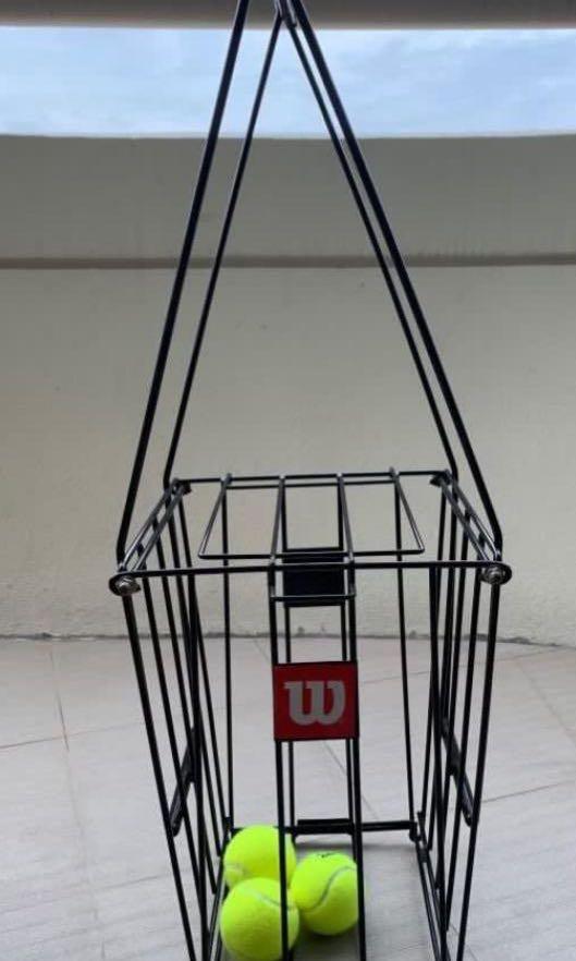 Wilson Tennis Ball Pick Up Hopper, Sports Equipment, Sports & Games