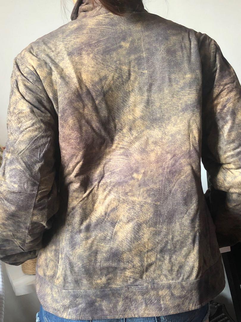 Winter Jacket (Category: Coats, Jackets and Outerwear) located in Quezon City. Submitted by maydeclutters (Listing ID 1065425931, Image 3). Description: Unisex Camouflage print Semi-suede cloth outside Best fit is medium to large frames Items are preloved, please manage your expectations.