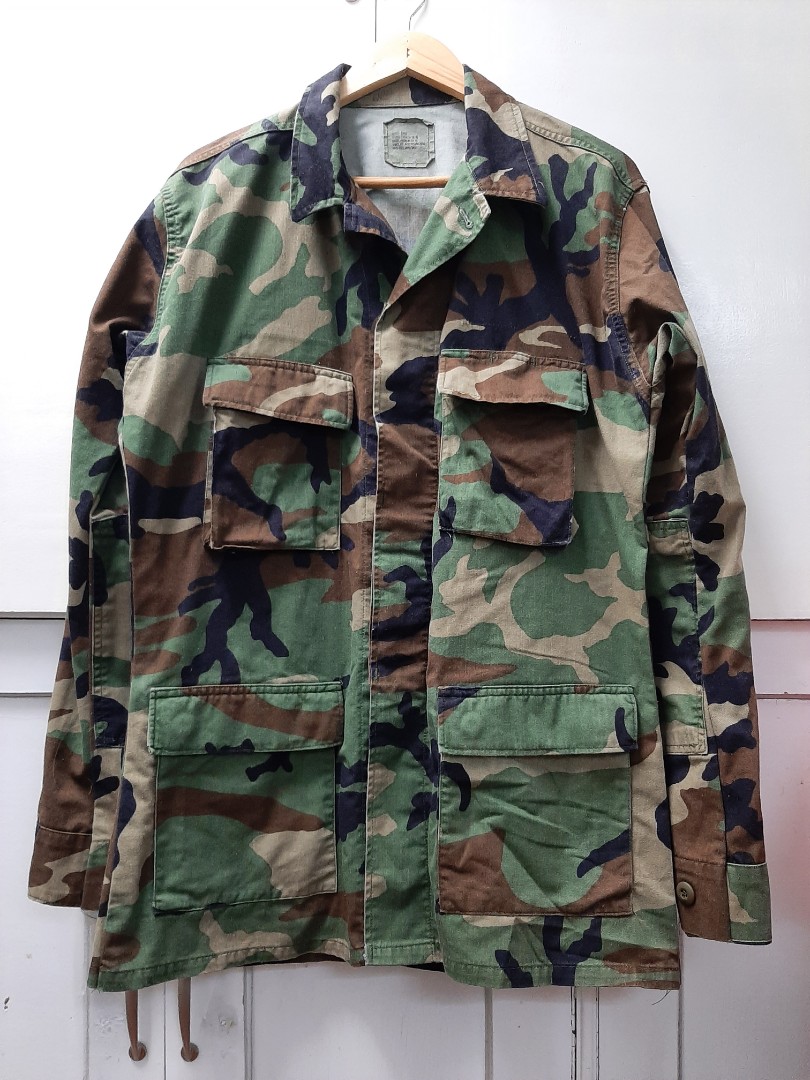 woodland camo bdu jacket