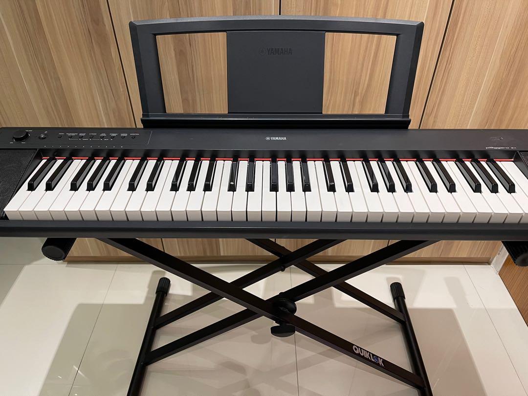 ヤマハ 電子ピアノ NP-11 スタンド付 - 鍵盤楽器、ピアノ